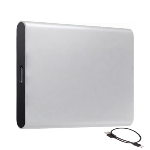 1 Piece Expansion Upgrade Mobile Solid State Drive 6TB Storage Card, Massive Storage Space, Using SSD Solid State Technology, Read and Write Speed Fast Large File Transfer. (Silver) - Demo Store