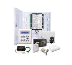 ELK-M1GSYS4STW M1 Gold Security Kit – Wireless Receiver, ELK-6010 Keychain Remote, LCD Keypad 2, 8Ah Battery, 73 Speaker, RJSET -