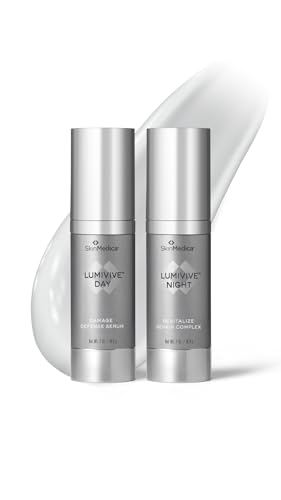SkinMedica Lumivive Day & Night System - Your Essential Serum Based, Age-Defying Skin Care Set for a Radiant Beauty Routine -
