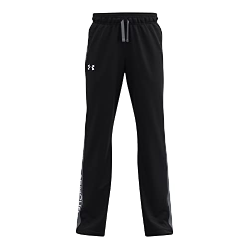 Under Armour Boys Brawler 2.0 Pants , Black (001)/White , X-Large -
