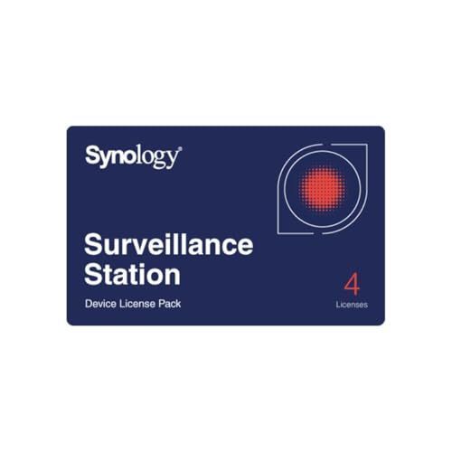 Synology IP Camera License Pack for 4 (CLP4) – AmaSync Store