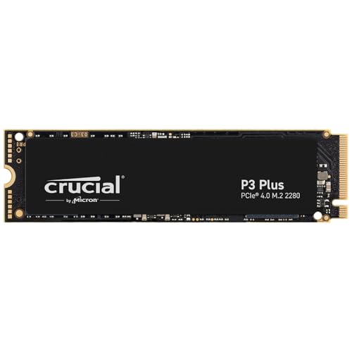 Crucial P3 Plus 1TB PCIe Gen4 3D NAND NVMe M.2 SSD, up to 5000MB/s - CT1000P3PSSD8 - Demo Store
