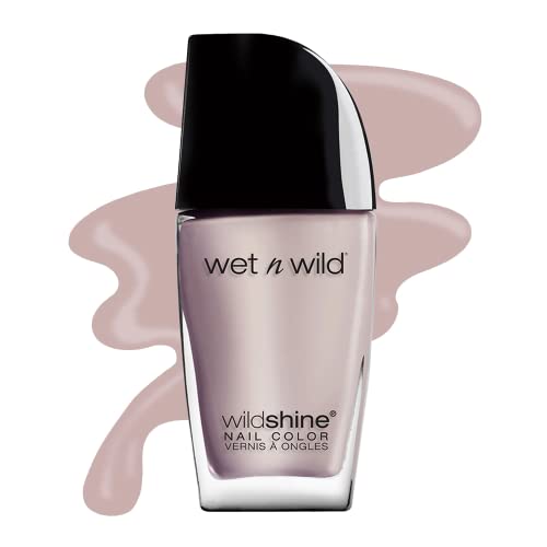 wet n wild Wild Shine Nail Polish, Off White Yo Soy, Nail Color -