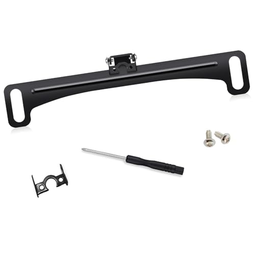 B-Qtech Backup Camera License Plate Bracket, Rear View Camera License Plate Frame, Universal Car Dash Cam Mirror Camera Metal Bracket, Reverse Rear View Backup Camera Kit -