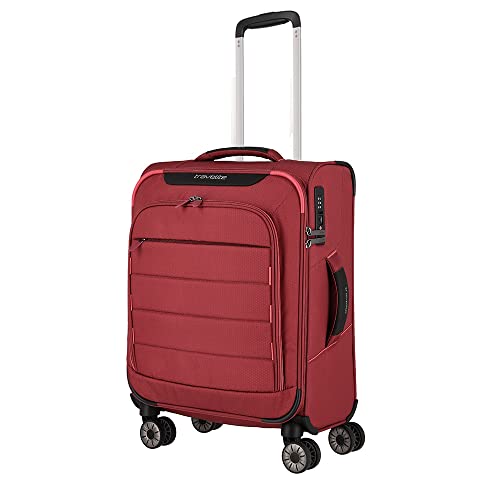 Travelite Skaii 4w Trolley S, Evening Red, Unisex One Size, Evening Red, Casual -