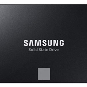 SAMSUNG 870 EVO SATA SSD 500GB 2.5” Internal Solid State Drive, Upgrade PC or Laptop Memory and Storage for IT Pros, Creators, Everyday Users, MZ-77E500B/AM, Black – AmaSync Store