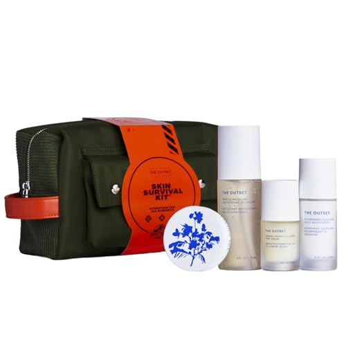 The Outset Skin Survival™ Kit | Skincare Essentials | Vegan | Gluten Free | Clean Beauty | Unisex for All Skin Types | -