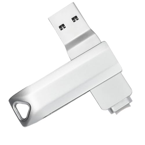 Phone USB 3.0 Flash Drive 256GB External Storage 128GB 64GB for iPhone iPad Android Android USB 2in1 Pendrive Gift USB Stick(128GB) - Demo Store