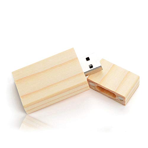 Wood Flash Drive 1GB, EASTBULL Wooden USB Flash Drive Walnut Memory Stick for Date Storage High Speed 2.0 (1PCS) - Demo Store