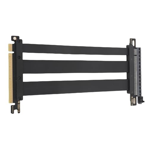 PCIE 4.0 X16 Riser Cable, High Speed GPU Extension Riser Cable, 180 Degree Graphics Card Extension Riser Cable Adapter, for 4090 ti, for 8900 (30cm) – AmaSync Store