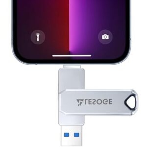 USB Flash Drive, 120GB Storage, Compatible Android Phone and PC，Need APP - Demo Store