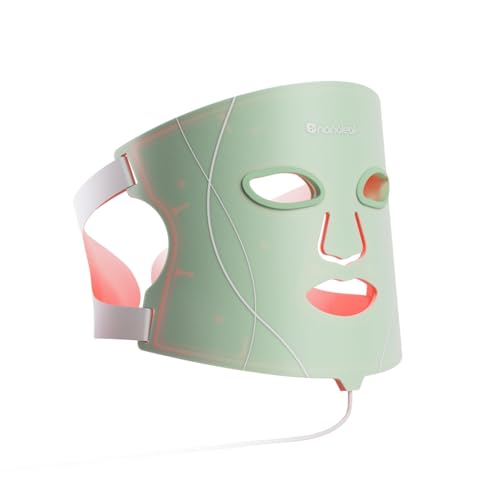 Nanoleaf LED Light Therapy Face Mask - Red Light Therapy, Blue Light Therapy Mask, Infrared, Portable Skincare Tool, Reduce Wrinkles Mask, Reduce Acne Device, Other Skin Concerns -