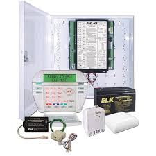 ELK-M1GSYS4 M1 Gold Security Kit – 14" Enclosure, LCD Keypad, Transformer, 8Ah Battery, 73 Speaker, RJSET -