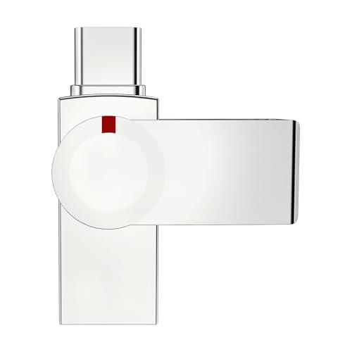 Dual-Port USB-C Flash Drive for iPhone 15 Pro Max & Android – High-Speed USB 3.0 Memory Stick with Plug-and-Play Photo External Storage for Smart Phones, Tablets & Computers (64, GB) – AmaSync Store