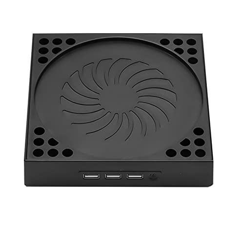 LED Indicators Game Console Cooling Fan 2 Turbo Fans Vertical Stand USB Cooler Accessories for Xbox Series X -