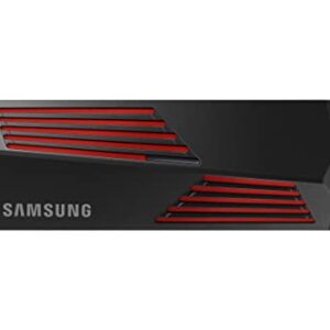 SAMSUNG 990 PRO w/ Heatsink SSD 2TB, PCIe Gen4 M.2 2280 Internal Solid State Hard Drive, Seq. Read Speeds Up To 7,450MB/s for High End Computing, Workstations, Compatible w/ PlayStation 5, MZ-V9P2T0CW - Demo Store