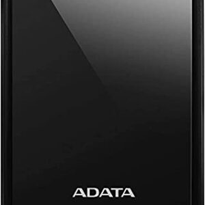 ADATA AHV620S-1TU3-CBK 1TB HV620S Slim External Hard Drive 2.5 USB 3.1 11.5mm Thick Black - (Storage > External Hard Drives) - Demo Store