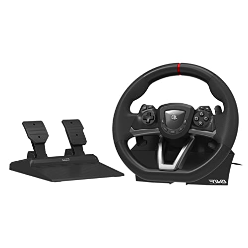 HORI Racing Wheel Apex for Playstation 5, PlayStation 4 and PC - Officially Licensed by Sony - Compatible with Gran Turismo 7 -