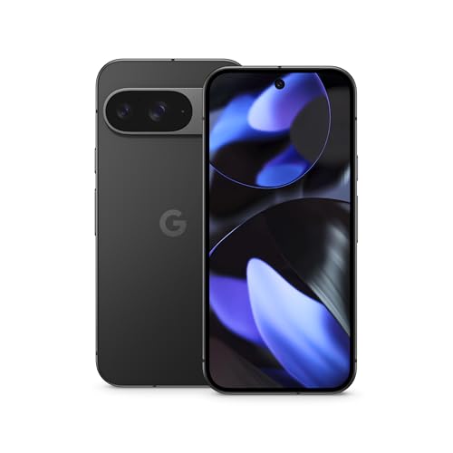 Google Pixel 9 – Unlocked Android Smartphone with Gemini, 24-Hour Battery, Advanced Camera, and 6.3" Actua Display – Obsidian – 128 GB – AmaSync Store