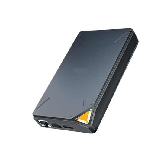 L6AS0F7 Portable External SSD HDD NAS Storage Wireless Cloud Smart Storage Support Auto-Backup for 1TB 2TB SSD HDD(2T SSD) - Demo Store