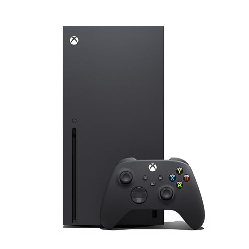 Xbox Series X 1TB SSD Console - Includes Xbox Wireless Controller - Up to 120 frames per second - 16 GB RAM - 1 TB SSD Storage - Experience True 4K Gaming - Xbox Velocity Architecture -