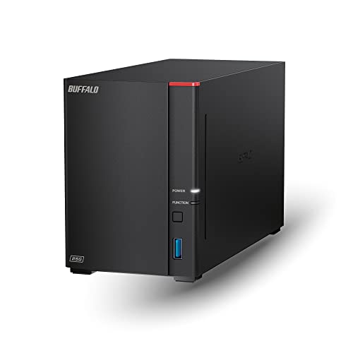 BUFFALO LinkStation 720 8TB 2-Bay Home Office Private Cloud Data Storage with Hard Drives Included/Computer Network Attached Storage/NAS Storage/Network Storage/Media Server/File Server - Demo Store