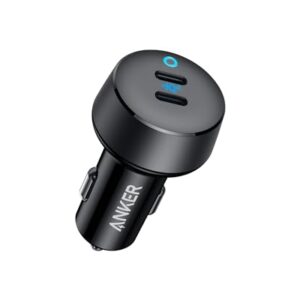 Anker USB C Car Charger, 40W 2-Port PowerIQ 3.0 Type C Adapter, iPhone 16 Car Charger, PowerDrive III Duo with Power Delivery for iPhone 16/15/14/13 -