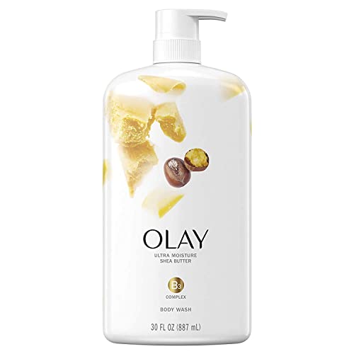 Olay Ultra Moisture Body Wash with Shea Butter, 30 fl oz (Pack of 4) -