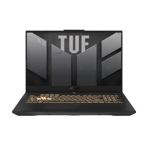 ASUS TUF Gaming F17 (2023) Gaming Laptop, 17.3” FHD 144Hz Display, GeForce RTX 3050, Intel Core i5-12500H, 16GB DDR4, 512GB PCIe SSD, Wi-Fi 6, Windows 11, FX707ZC-ES53,Mecha Gray – AmaSync Store