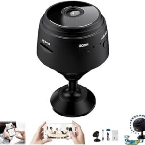 Generic Magnetic Mini Security Camera,Security Camera,Night Vision Motion Detection Covert Cameras for Home Indoor Outdoor (1PCS) -