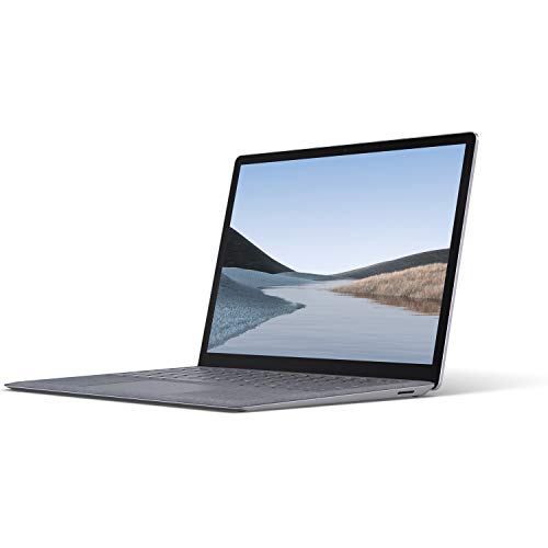 Microsoft Surface Laptop 3 – 13.5" Touch-Screen – Intel Core i7 – 16GB Memory – 256GB Solid State Drive – Platinum with Alcantara – AmaSync Store