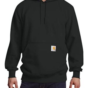 Carhartt Men's Rain Defender Loose Fit Heavyweight Sweatshirt, Black, Large -