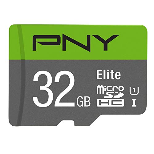 PNY 32GB Elite Class 10 U1 microSDHC Flash Memory Card - 100MB/s Read, Class 10, U1, Full HD, UHS-I, Micro SD (Pack of 1) - Demo Store