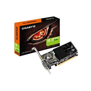 GIGABYTE GV-N1030D4-2GL GeForce GT 1030 Low Profile D4 2G Computer Graphics Card – AmaSync Store