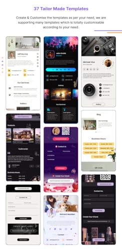 Virtual Business Card – Already Online, Hosting-Free, Appointment Ready – AmaSync Store