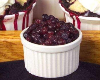 Fresh Frozen Wild Blue Huckleberries from Mt. St. Helen's by Northwest Wild Foods - Healthy Antioxidant Fruit Diet - for Smoothies, Pies, Jams, Syrups (9 Pounds) -