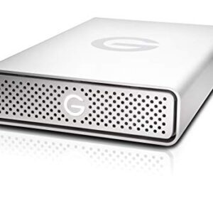 G-Technology 18TB G-DRIVE USB 3.0 Desktop External Hard Drive, Silver - Compact, High-Performance Storage - 0G10822-1 - Demo Store