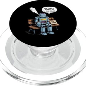 Robot Building Humor for Programmers and Circuit Enthusiasts PopSockets PopGrip for MagSafe – AmaSync Store