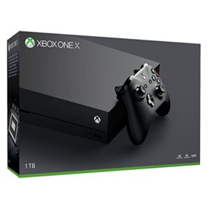 Microsoft Xbox One X 1Tb Console With Wireless Controller: Xbox One X Enhanced, Hdr, Native 4K, Ultra Hd (Discontinued) -