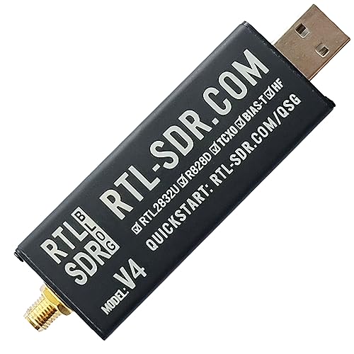 RTL-SDR Blog V4 R828D RTL2832U 1PPM TCXO SMA Software Defined Radio (Dongle Only) – AmaSync Store