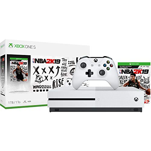 Xbox One S 1TB Console - NBA 2K19 Bundle (Discontinued) -