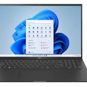 LG Gram 17Z95P-K Laptop 17 IPS WQXGA Intel Evo Platform Core i7-1195G7, 16GB Memory, 512GB M.2 NVMe SSD, Intel Iris Xe Graphics, Wi-Fi 6, Windows 11 Home, Backlit Keyboard, Fingerprint ID, Black – AmaSync Store