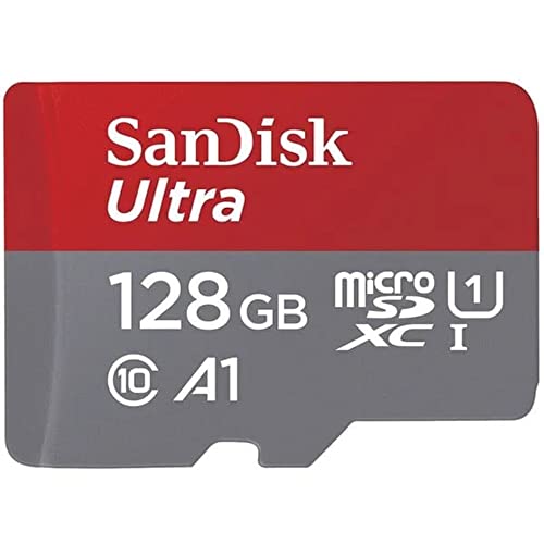 SanDisk 128GB Ultra microSDXC UHS-I Memory Card - Up to 140 MB/s, C10, U1, Full HD, A1, Micro SD Card - SDSQUAB-128G-GN6MN - Demo Store