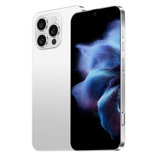 Ecshock 15 PROMAX 5G Unlocked Smartphone,12GB+512GB Fully Cell Phone for Android 14, 6.8" Unlocked Cell Phone, 6800mAh, 48MP+108MP Dual Camera/Dual SIM/Fingerprint Lock/Face (White) – AmaSync Store