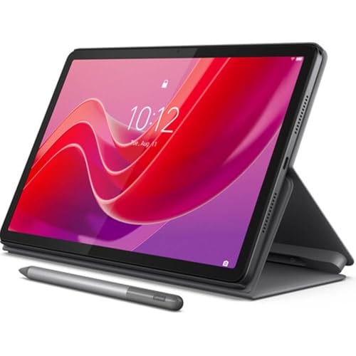 Lenovo Tab M11, 11” Display, MediaTek Helio G88 Octa-Core, 4GB RAM, 128GB SSD, 1920×1200 px, Ambient Light-Sensor, 10 Hour Battery, Comes w/Folio Case, Luna Grey – AmaSync Store