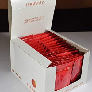 NorCal Brewing Solutions US-05 Fermentis Safale Beer Brewer"s Yeast 38-Count Retail Boxed Case -