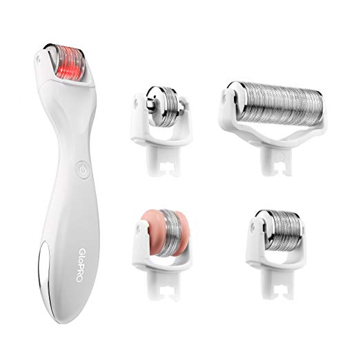 BeautyBio GloPRO Skin Firming and Smoothing At-Home Microneedling Tool & Attachment Heads -