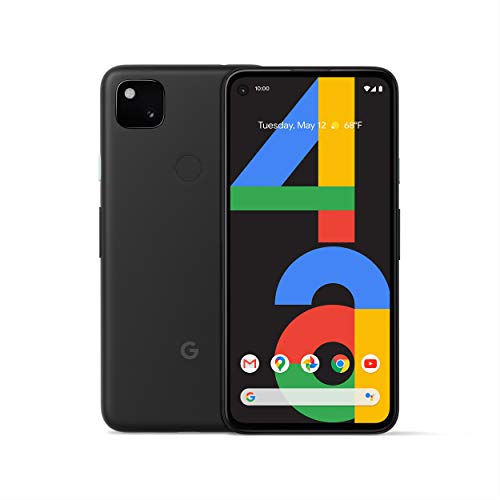 Google Pixel 4a – Unlocked Android Smartphone – 128 GB of Storage – Up to 24 Hour Battery – Just Black – AmaSync Store