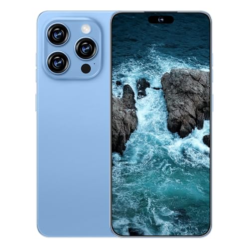 5G Cell,Smartphone Unlocked (Blue) – AmaSync Store