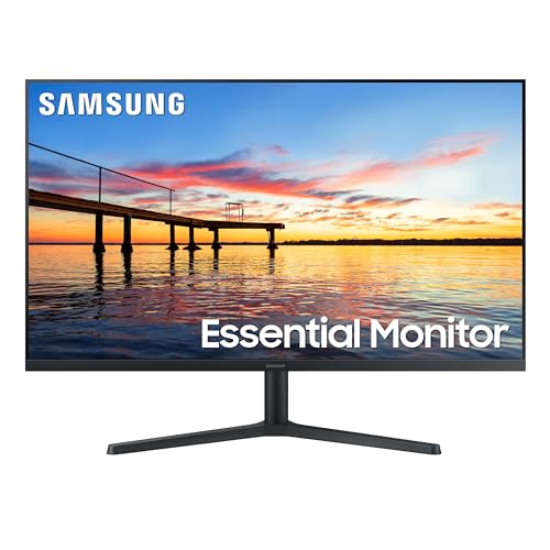 SAMSUNG 32-Inch Flat Computer Monitor, 75Hz, Borderless Display, AMD FreeSync, Game Mode, Advanced Eye Care, HDMI and DisplayPort, LS32B304NWNXGO, 2024 - Demo Store